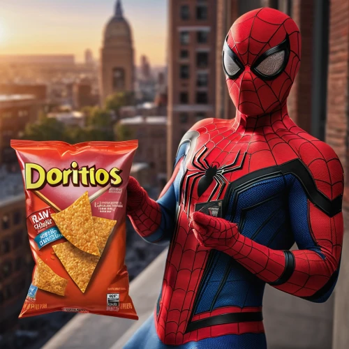 tortilla chip,pizza chips,cartoon chips,red super hero,corn chip,chips,nachos,a snack between meals,superhero background,packshot,snack food,superhero,super hero,marvelous,marvels,spider-man,potato chips,tomate frito,crisps,spiderman,Photography,General,Natural