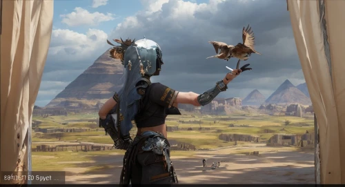 pharaonic,horus,harp of falcon eastern,falconer,the sphinx,sphinx pinastri,falconry,ancient egypt,guards of the canyon,raptor perch,witcher,nomad,bird bird-of-prey,sphinx,kharut pyramid,the cairo,cent,ancient egyptian,pyramids,egyptology,Common,Common,Game
