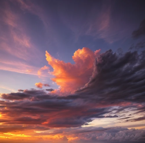 cloud formation,atmosphere sunrise sunrise,cloudscape,swelling clouds,epic sky,red cloud,skyscape,dramatic sky,cloud image,haleakala,fire on sky,paraglider sunset,sunrise in the skies,cloud shape,evening sky,sky clouds,tramonto,sky,eventide,red sky,Light and shadow,Landscape,Sky 2