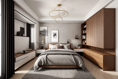modern room,bedroom,room divider,3d rendering,sleeping room,guest room,interior modern design,modern decor,render,contemporary decor,guestroom,danish room,interior design,shared apartment,an apartment,modern style,search interior solutions,apartment,great room,canopy bed,Interior Design,Bedroom,Modern,German Mixed Modern