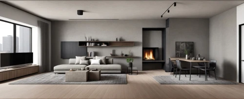 modern living room,modern room,3d rendering,apartment,home interior,interior modern design,apartment lounge,livingroom,an apartment,living room,shared apartment,modern decor,fire place,fireplace,search interior solutions,smart home,contemporary decor,interior design,living room modern tv,loft,Interior Design,Living room,Industry,Nordic Edge