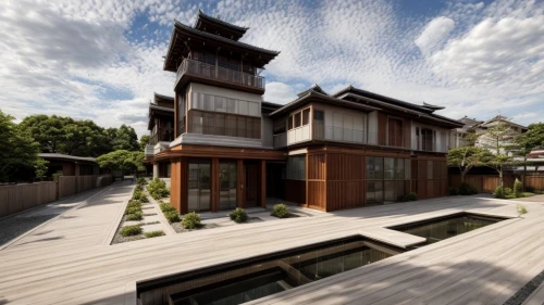 japanese architecture,asian architecture,wooden house,timber house,3d rendering,wooden facade,hanok,chinese architecture,modern house,residential house,cubic house,wooden houses,two story house,landscape design sydney,dunes house,stilt house,render,wooden roof,wooden construction,zen garden,Architecture,General,European Traditional,Alpine Vernacular