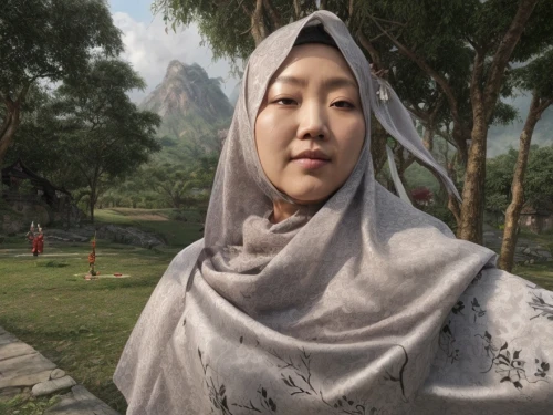 asian woman,vietnamese woman,inner mongolian beauty,xinjiang,shuanghuan noble,guizhou,yunnan,oriental girl,huqin,chinese background,xing yi quan,natural cosmetic,korean folk village,turpan,guilin,wuyi,the h'mong people,buddhist monk,kyrgyz,muslim woman,Game Scene Design,Game Scene Design,Chinese Martial Arts Fantasy