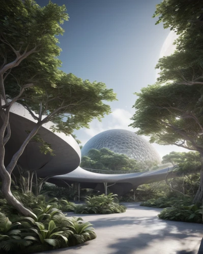 futuristic landscape,futuristic art museum,futuristic architecture,gardens by the bay,3d rendering,eco hotel,sky space concept,render,terraforming,landscape design sydney,garden design sydney,sacred fig,bodhi tree,biome,archidaily,solar cell base,3d rendered,tree of life,landscape designers sydney,school design,Photography,Documentary Photography,Documentary Photography 27