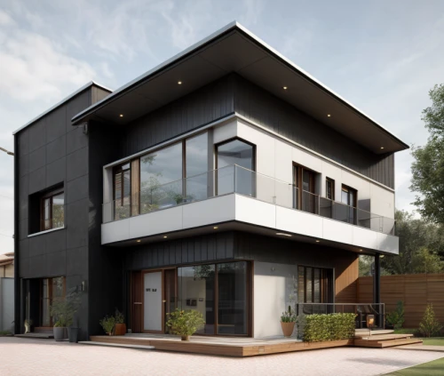 modern house,3d rendering,modern architecture,frame house,prefabricated buildings,cubic house,residential house,two story house,wooden house,house shape,folding roof,timber house,metal cladding,danish house,house drawing,exterior decoration,build by mirza golam pir,new housing development,core renovation,cube house