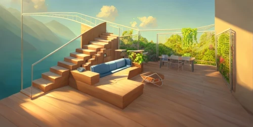 isometric,sky apartment,cartoon video game background,3d mockup,wooden mockup,3d rendering,3d render,dunes house,3d background,virtual landscape,aqua studio,modern room,summer cottage,inverted cottage,houseboat,winding staircase,wooden stairs,3d rendered,background vector,roof landscape,Common,Common,Cartoon