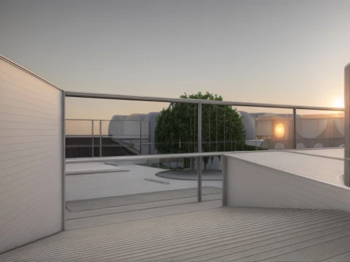 roof terrace,3d rendering,block balcony,sky apartment,roof landscape,roof garden,3d rendered,render,rooftop,flat roof,penthouse apartment,roof top,3d render,daylighting,prefabricated buildings,terrace,on the roof,observation deck,modern house,gradient mesh,Common,Common,Natural
