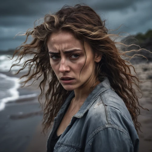 catarina,dizi,scared woman,depressed woman,grey sea,anguish,dark beach,girl on the dune,digital compositing,sad woman,moody portrait,the people in the sea,lori,stressed woman,the shallow sea,female hollywood actress,portrait photography,portrait photographers,actress,photoshop manipulation,Photography,General,Natural