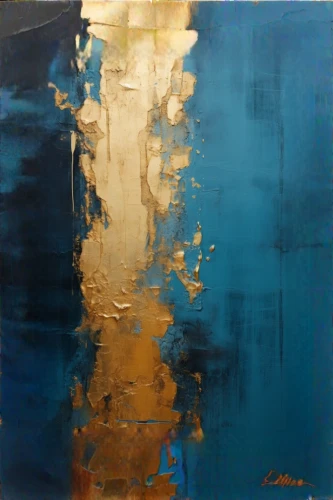 abstract painting,carol colman,blue painting,carol m highsmith,abstract artwork,abstracts,gold paint strokes,oil on canvas,zao,cloves schwindl inge,matruschka,andreas cross,nada3,abstraction,thick paint strokes,gold leaf,oil painting on canvas,aura,selanee henderon,mary-gold