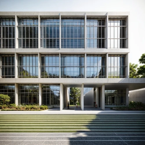 office building,glass facade,modern office,new building,kirrarchitecture,contemporary,modern building,appartment building,biotechnology research institute,archidaily,3d rendering,school design,kansai university,facade panels,office buildings,modern architecture,court building,office block,new city hall,glass building,Architecture,Campus Building,Modern,Minimalist Serenity