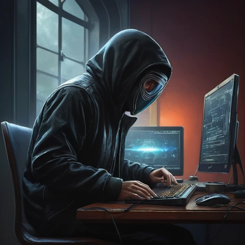 anonymous hacker,cyber crime,hacker,hacking,cybercrime,man with a computer,cybersecurity,cyber security,cyber,computer security,darknet,computer freak,ransomware,kasperle,dark web,anonymous,computer addiction,cyberspace,it security,night administrator,Conceptual Art,Sci-Fi,Sci-Fi 25