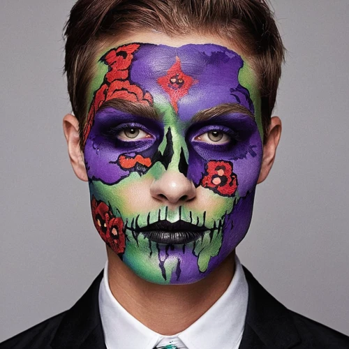 sugar skull,day of the dead,day of the dead skeleton,dia de los muertos,two face,face paint,el dia de los muertos,scull,days of the dead,zombie,skull mask,day of the dead frame,justin bieber,face painting,sugar skulls,calavera,halloween,mexican halloween,halloweenchallenge,body art,Conceptual Art,Oil color,Oil Color 14