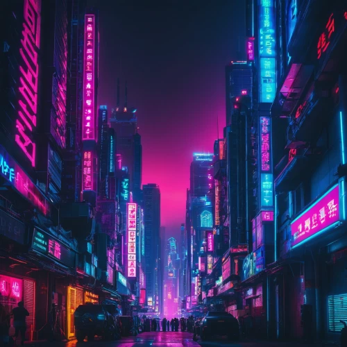 shanghai,cyberpunk,colorful city,taipei,hong kong,shinjuku,tokyo city,tokyo,kowloon,neon lights,chongqing,vapor,hk,neon arrows,fantasy city,neon,neon light,nanjing,pink city,hanoi,Conceptual Art,Sci-Fi,Sci-Fi 26