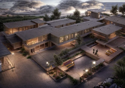 chinese architecture,luxury home,3d rendering,asian architecture,dunes house,cube stilt houses,luxury property,floating huts,eco-construction,eco hotel,luxury real estate,bendemeer estates,modern architecture,modern house,roof landscape,residential,japanese architecture,new housing development,large home,house by the water
