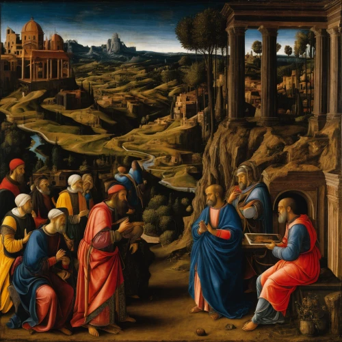 botticelli,birth of christ,pentecost,nativity of christ,nativity of jesus,the third sunday of advent,the second sunday of advent,the first sunday of advent,candlemas,the annunciation,bellini,christ feast,church painting,meticulous painting,fourth advent,nativity,the occasion of christmas,third advent,second advent,holy supper,Art,Classical Oil Painting,Classical Oil Painting 19