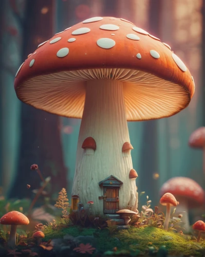 mushroom landscape,forest mushroom,mushroom island,toadstool,forest mushrooms,fairy forest,toadstools,3d render,fly agaric,fairy house,fairy village,mushroom,champignon mushroom,mushroom type,fairy world,mushroom hat,club mushroom,mushrooms,small mushroom,tree mushroom