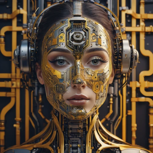 cybernetics,c-3po,cyborg,biomechanical,women in technology,ai,artificial intelligence,cyberpunk,cyber,circuit board,circuitry,humanoid,machines,robotic,mechanical,automated,automation,robot icon,digital identity,social bot,Art,Artistic Painting,Artistic Painting 32