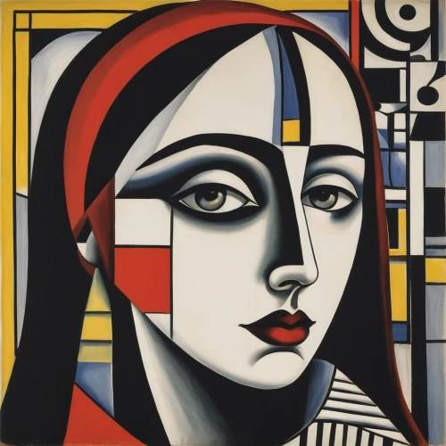 art deco woman,roy lichtenstein,mondrian,cubism,woman's face,picasso,art deco,woman face,woman holding a smartphone,breton,portrait of a woman,david bates,decorative figure,portrait of a girl,woman at cafe,woman sitting,girl with bread-and-butter,young woman,woman thinking,woman drinking coffee,Art,Artistic Painting,Artistic Painting 39