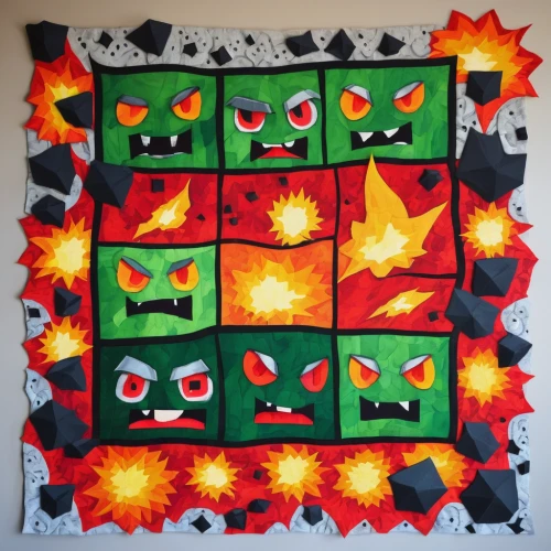 quilting,halloween border,quilt,fire kite,halloween paper,space invaders,lava,christmas gift pattern,halloween frame,stitch border,marshmallow art,felted and stitched,magma,3-fold sun,fire screen,eruption,playmat,100x100,fire mandala,chakra square,Illustration,Abstract Fantasy,Abstract Fantasy 07