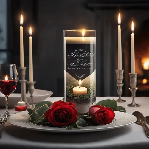 valentine candle,table arrangement,romantic dinner,valentine's day décor,romantic night,place setting,tablescape,table decoration,table setting,candle light dinner,table decorations,romantic rose,candle holder,romantic look,wedding glasses,romantic,candlelights,candlestick for three candles,candle holder with handle,rose arrangement,Photography,Artistic Photography,Artistic Photography 06