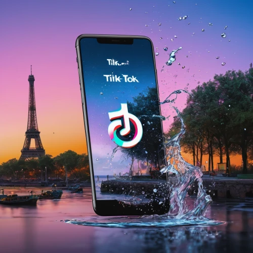 wet smartphone,french digital background,tiktok icon,jet d'eau,tiktok,htc,honor 9,ifa g5,music player,audio player,music on your smartphone,full hd wallpaper,eiffel,flickr icon,musicplayer,eiffel tower,music note frame,tu le,viewphone,music background,Conceptual Art,Oil color,Oil Color 06