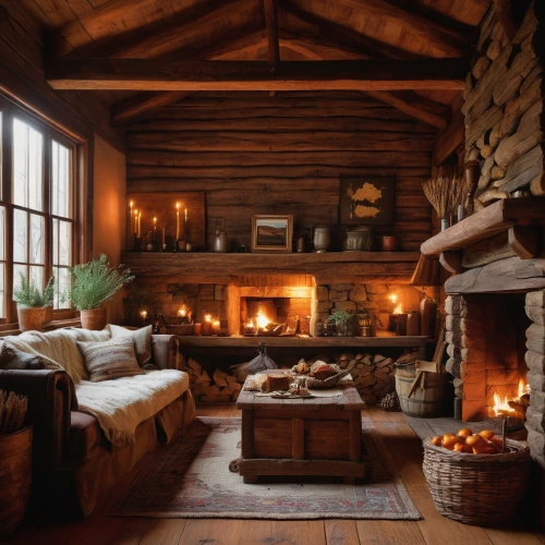 log home,rustic,fire place,warm and cozy,log fire,fireplaces,wooden beams,fireplace,log cabin,the cabin in the mountains,chalet,alpine style,country cottage,cozy,living room,autumn decor,fireside,livingroom,beautiful home,wood stove,Conceptual Art,Sci-Fi,Sci-Fi 15