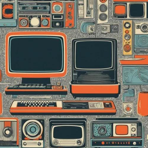 mobile video game vector background,retro television,retro background,vintage wallpaper,abstract retro,analog television,television,vintage background,television accessory,retro technology,tv set,television set,tv,devices,video consoles,consoles,retro styled,gadgets,vintage theme,cable television,Illustration,American Style,American Style 15