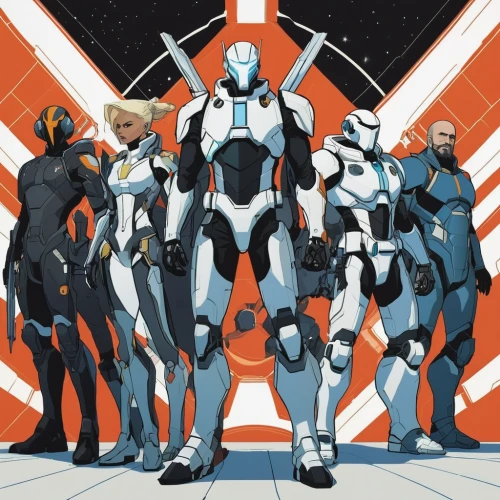 heavy object,iron blooded orphans,sidonia,evangelion unit-02,evangelion eva 00 unit,evangelion evolution unit-02y,gundam,nexus,evangelion mech unit 02,asterales,evangelion,storm troops,overtone empire,lancers,robotics,bolt-004,eva unit-08,valerian,group photo,amphiprion,Illustration,Vector,Vector 02