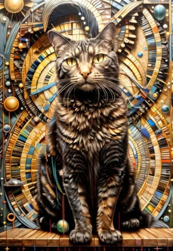 vintage cat,tabby cat,cat,street cat,cat image,streetart,cat portrait,cat european,vintage cats,silver tabby,cats on brick wall,cat sparrow,tutankhamun,cat warrior,mural,king tut,alley cat,tapestry,feline,brooklyn street art