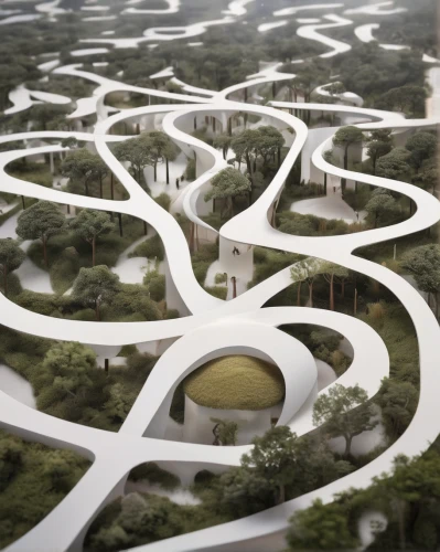 highway roundabout,urban design,traffic circle,roundabout,urban development,futuristic architecture,smart city,feng shui golf course,solar cell base,bicycle path,futuristic landscape,aerial landscape,winding roads,chinese architecture,72 turns on nujiang river,curvy road sign,suzhou,futuristic art museum,3d rendering,artificial islands,Photography,Artistic Photography,Artistic Photography 04