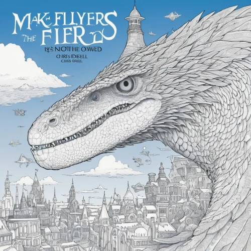 cd cover,flayer music,fawkes,fire kite,heroic fantasy,plyers,flightless,flying sparks,fire birds,flightless bird,farbkleks,griffon bruxellois,beak feathers,fiaker,peter-pavel's fortress,massively multiplayer online role-playing game,harp of falcon eastern,mayflies,album cover,flicker,Illustration,Black and White,Black and White 13