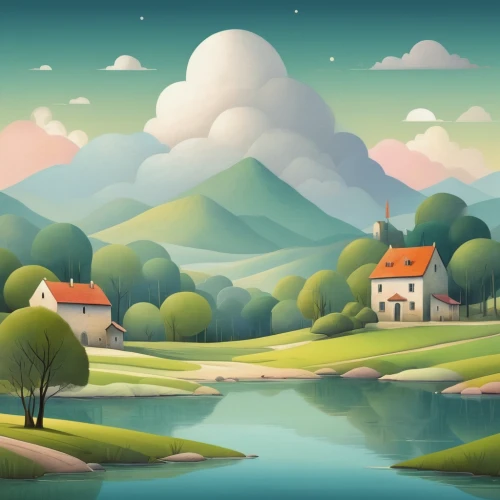 home landscape,landscape background,small landscape,mushroom landscape,background vector,mountain scene,rural landscape,salt meadow landscape,fantasy landscape,mountain landscape,french digital background,landscape,cartoon video game background,landscapes,farm landscape,house in mountains,springtime background,an island far away landscape,mountainous landscape,high landscape,Art,Artistic Painting,Artistic Painting 29