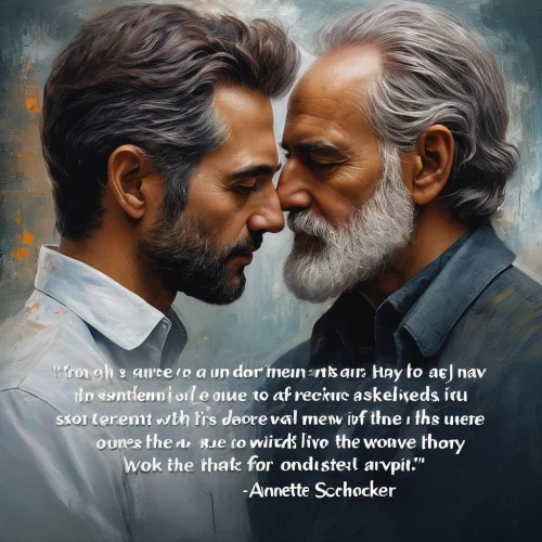 two wolves,saint joseph,amethist,on each other,psychoanalysis,connectedness,the death of socrates,father's love,salt and light,self unity,two people,consciousness,amorous,brotherhood,twelve apostle,the luv path,analyze,intimacy,all forms of love,spirituality,Conceptual Art,Daily,Daily 32