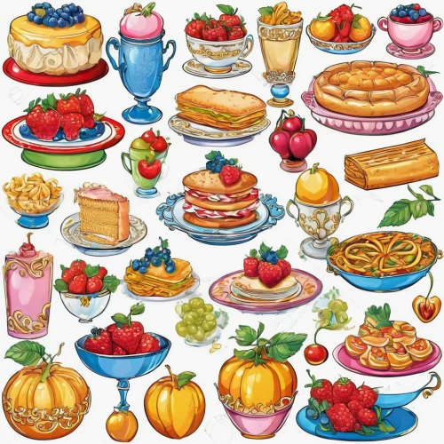 fruits icons,tableware,dishware,fruit icons,pastries,clipart cake,houses clipart,tea party collection,food icons,fruit pattern,placemat,chinaware,cupcake pattern,cake decorating supply,serveware,bakery products,kitchenware,sweet pastries,fruit plate,scrapbook clip art,Conceptual Art,Fantasy,Fantasy 22