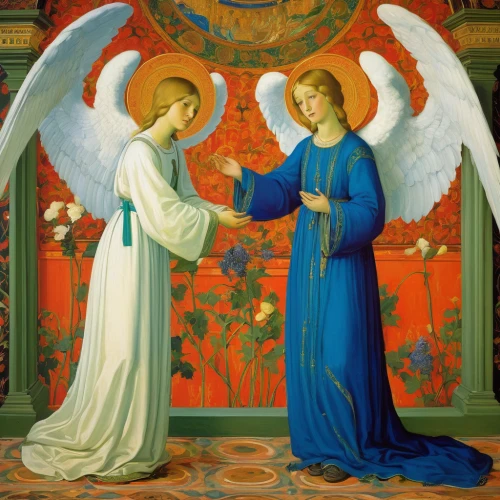 the annunciation,the angel with the veronica veil,the angel with the cross,christmas angels,angels,angelology,the archangel,angel and devil,corpus christi,the prophet mary,archangel,angels of the apocalypse,eucharistic,pentecost,raffaello da montelupo,second advent,holy communion,fourth advent,uriel,guardian angel,Art,Classical Oil Painting,Classical Oil Painting 27
