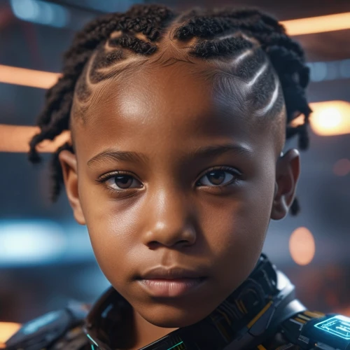 nova,shepard,juno,child portrait,cyborg,valerian,avatar,echo,symetra,a child,lando,maya,capitanamerica,portrait background,katniss,willow,girl portrait,hosana,precious kastatien,cornrows,Photography,General,Sci-Fi