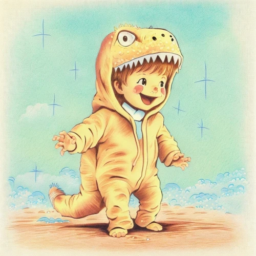 dinosaur baby,trex,t-rex,little crocodile,tyrannosaurus rex,dino,t rex,tyrannosaurus,dinosaur,kids illustration,dinosaruio,little alligator,wonder gecko,landmannahellir,shark,baby laughing,jurassic,prehistoric,crocodile,onesie,Game&Anime,Doodle,Children's Color Manga