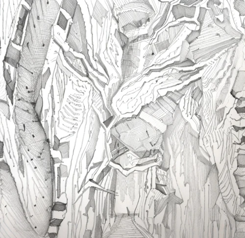 mandelbulb,fissure vent,wood skeleton,fossil dunes,panoramical,glacier cave,geological,tree bark,plant veins,crevasse,trees with stitching,old-growth forest,speleothem,paper background,tree slice,wood texture,pencil and paper,fractal environment,gnarled,wood structure