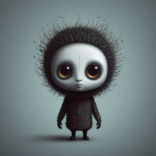 frankenweenie,porcupine,prickle,hedgehog child,urchin,new world porcupine,hedgehog,hedgehog head,young hedgehog,sea-urchin,cute cartoon character,prickly,child monster,spiny,spiky,tarantula,bumble,knuffig,anthropomorphized animals,flightless,Illustration,Realistic Fantasy,Realistic Fantasy 17