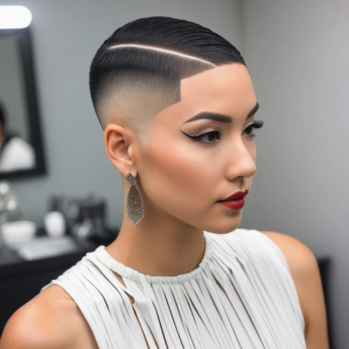 asymmetric cut,mohawk,mohawk hairstyle,pompadour,pixie cut,crew cut,buzz cut,caesar cut,mulan,pomade,smooth hair,rockabilly style,high and tight,side face,cg,updo,shoulder length,sharp,bun mixed,kim,Illustration,Japanese style,Japanese Style 15