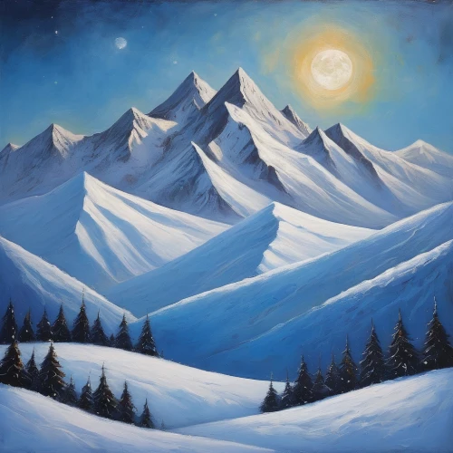 snow landscape,winter landscape,christmas landscape,snowy landscape,snowy peaks,snowy mountains,salt meadow landscape,snow scene,mountain scene,winter background,snow mountains,north pole,snow mountain,mountain landscape,christmas snowy background,mountains snow,ortler winter,snow fields,snowfield,mountainous landscape,Illustration,Abstract Fantasy,Abstract Fantasy 15