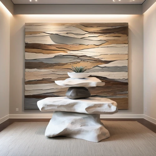 contemporary decor,modern decor,wall plaster,interior modern design,natural stone,wall panel,wall lamp,interior decoration,search interior solutions,wall decoration,interior design,interior decor,sandstone wall,patterned wood decoration,stone slab,ceiling light,stucco ceiling,wall light,laminated wood,ceiling fixture,Unique,3D,Modern Sculpture