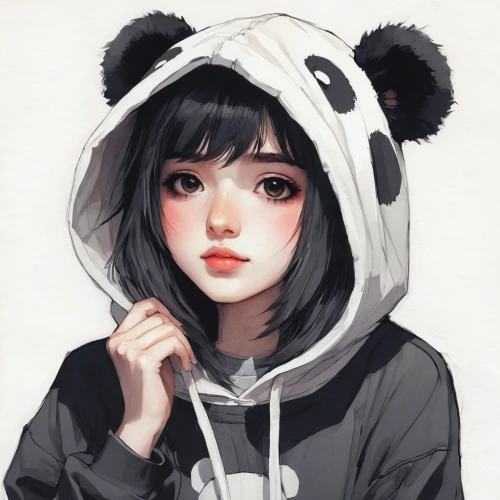 kawaii panda,panda,little panda,kawaii panda emoji,chinese panda,panda bear,pandas,ursa,oliang,panda face,hoodie,pandabear,panda cub,parka,baby panda,white bear,indri,lun,giant panda,anime japanese clothing,Illustration,Paper based,Paper Based 05