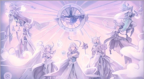 celestial event,angels of the apocalypse,silver wedding,twelve apostle,magi,summon,priestess,the pillar of light,nine-tailed,angels,angelology,the order of the fields,summoner,goddess of justice,pentecost,star mother,the three magi,angel lanterns,easter banner,the snow queen,Game&Anime,Manga Characters,Aesthetics