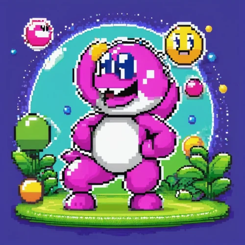 pixel art,kirby,yoshi,pixaba,facebook pixel,pixel,grapes icon,super mario,pixelgrafic,pixel cells,mario,pixels,rimy,game character,game art,8bit,pink-purple,bubbletent,bubbles,bayberry,Unique,Pixel,Pixel 02