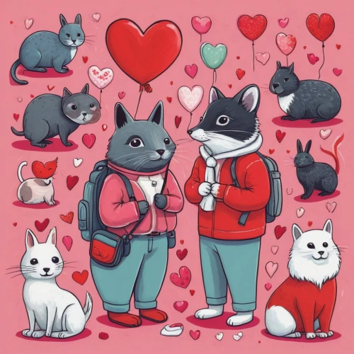 cat lovers,cat love,puffy hearts,a heart for animals,cat family,valentines day background,valentine's day hearts,valentine bears,cat mom,heart background,heart clipart,gray cat,valentine's day,valentine clip art,valentine's card,valentine's,valentine background,cat supply,pets,luv is luv,Conceptual Art,Daily,Daily 29