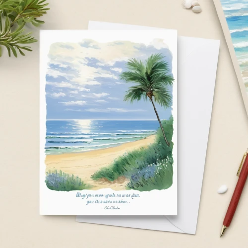 greeting card,greeting cards,greetting card,watercolor palm trees,floral greeting card,summer clip art,beach landscape,post card,thank you card,postcard,beach background,tropical floral background,digiscrap,postcards,postcard for the new year,coconut trees,blue hawaii,beach scenery,note card,coconut palms,Art,Artistic Painting,Artistic Painting 04