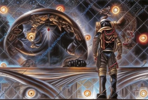 stargate,biomechanical,hall of the fallen,c-3po,vader,labyrinth,cybernetics,boba fett,cg artwork,background image,sci fiction illustration,doctor doom,horus,emperor snake,darth vader,cobra,orator,freemasonry,stage design,portal