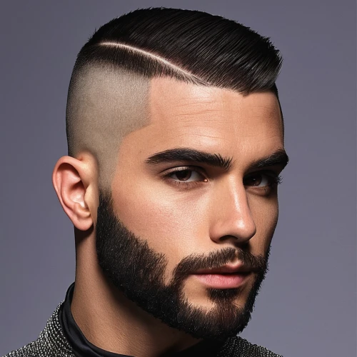 pompadour,mohawk hairstyle,asymmetric cut,middle eastern monk,pomade,male model,mohawk,smooth hair,high and tight,barber,crew cut,barberini,persian,stylograph,caesar cut,tidy tips,buzz cut,follicle,hair shear,bearded,Illustration,American Style,American Style 01