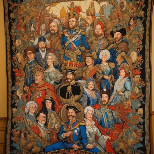 cossacks,main board,tapestry,russian folk style,czechia,the order of cistercians,orders of the russian empire,bavaria,coats of arms of germany,khokhloma painting,zamek malbork,panel,heraldry,romanian orthodox,brazilian monarchy,bavarian swabia,the order of the fields,grand duke of europe,the czech crown,ottoman,Conceptual Art,Fantasy,Fantasy 08